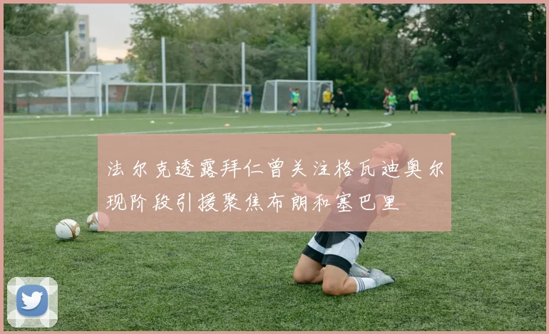 法尔克透露拜仁曾关注格瓦迪奥尔现阶段引援聚焦布朗和塞巴里